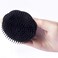 Hair Scalp Brush Dandruff Cleaning Brush Shower Scalp Shampoo Brush Scalp Massager Pack of 4 Black and red