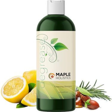 Oily Hair Shampoo for Greasy Hair  Clarifying Shampoo for Oily Hair and Dry Scalp Cleanser for Build Up  Deep Cleansing Shampoo for Oily Scalp Toner with Purifying Essential Oils for Hair Care
