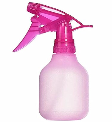 RaysonEmpty Spray Bottle Refillable Container Fine Mist Sprayer Trigger Squirt Bottle for Taming Hair Hair styling Watering Plants Showering Pets 1 Pack Pink