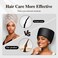Heated Electric Thermal Steamer Cap for Natural Black Afro Hair  Hot Spa Treatment Hat with Temperature Control for Deep Conditioning at Home  Black