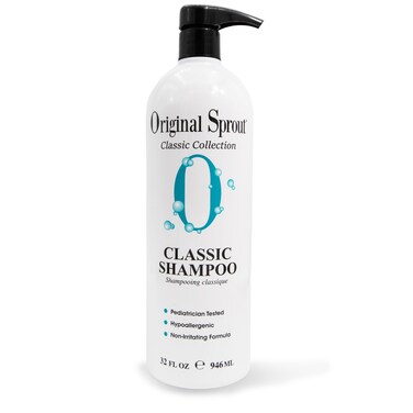 Original Sprout Classic Shampoo for All Hair Types Sulfate Free and Vegan Shampoo 32 oz Bottle