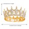 Queen Crown Rhinestone Wedding Crowns and Tiaras for Women Costume Party Hair Accessories Princess Birthday Crown Crystal Bridal Crown Gold White Crown