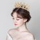 Queen Crown Rhinestone Wedding Crowns and Tiaras for Women Costume Party Hair Accessories Princess Birthday Crown Crystal Bridal Crown Gold White Crown
