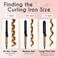 ELLA BELLA Curling Iron 1 Inch Professional Hair Curler Curling Wand Ceramic Curling Irons Transform Your Look in Seconds Suitable for All Hair Types Say Goodbye to Heat Damage