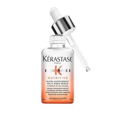 KerastaseNutritive NutriSupplement Hydrating Split Ends Serum  Seals  Reduces Split Ends  Reduces Breakage for Instant Smoothness  With Plantbased Proteins  Niacinamide  For Dry Hair  17 Fl Oz
