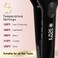 ELLA BELLA Titanium Flat Iron Hair Straightener with Infrared Professional Straightening Iron Digital Display to Accurately Control Temperature As Featured in Good Housekeeping