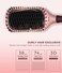 Hair Straightener Brush MegaWise Hair Straightening Comb for All Hair Types with Nano Heating Teeth Double Anion Technology MCH 20s Fast Heating  60Minute Auto ShutOff  Gifts for Women