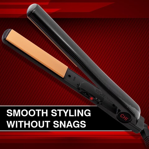 CHI Tourmaline Ceramic Series Flat Iron Hair Straightener For Silky Smooth Hair Ideal For Straightening Or Curling Hair 1 Iron