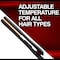 CHI Tourmaline Ceramic Series Flat Iron Hair Straightener For Silky Smooth Hair Ideal For Straightening Or Curling Hair 1 Iron