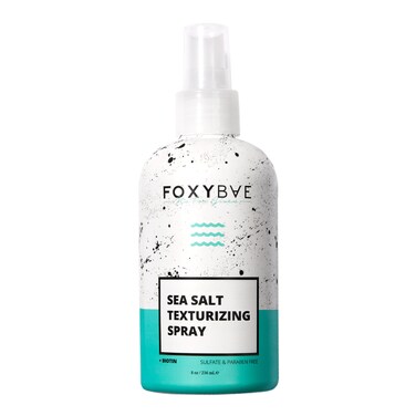 FoxyBae Sea Salt Spray  Texture Spray for Hair Texturizing  Volumizing with Biotin for Growth  Thickening  Wavy Hair Products for Men  Women  8 Fl Oz