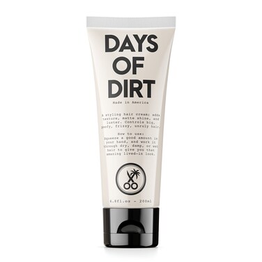 Days of Dirt Hair Styling Cream  Hair Grooming Cream for Dry Fluffy Frizzy Clean Livedin Look  Styling Cream for NoHold Texture  Shine  Made in USA 68fl oz