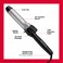 Revlon Perfect Heat Triple Ceramic Curling Iron  For Silky Smooth Loose Curls 112 in