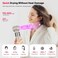 Hair Dryer Brush 5 in 1110000 RPM HighSpeed FrizzFree Blow Dryer for Fast Drying Multi Hair Styler with AutoWrap Curlers Blow Dryer Brush for Straightening Volumizing Curling Styling