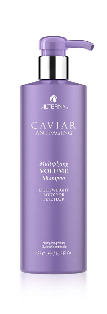 CAVIAR AntiAging Multiplying Volume Shampoo  For Fine Limp or Thin Hair  Create Instant Volume and Thickness  Sulfate Free