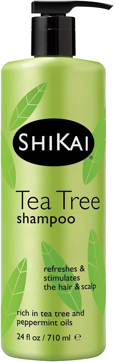 ShiKai Tea Tree Shampoo 24 oz  Invigorating Peppermint  Tea Tree  Refresh  Stimulate Your Scalp  Soap Free Cleanser  Mild for Daily Use