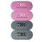 TRU BARBERHAIR GRIPPERS  2 COLORS BUNDLE PACK 4 PCS for Men and Women  Salon and Barber Hair Clips for Styling Hair holder Grips GrayPink