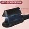 Negative Ionic Hair Straightener Brush with 9 Temp Settings 30s Fast Heating Hair Straightening Comb with LED Display AntiScald  AutoShut Off Hair Brush Straightener for Women Black