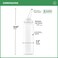 Bar5F Applicator Bottle with Angled Tip 85 ounce Pack of 3