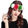 Rose Flower Headband Floral Crown Mexican Hair Wreath Christmas