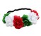 Rose Flower Headband Floral Crown Mexican Hair Wreath Christmas