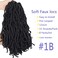 8 Packs Short Faux Locs Crochet Hair 120 Strands 12Inch Soft Locs wavy Dreadlocks Crochet Braids Natural PreLooped Crochet Hair for Black Women 12 Inch Pack of 8 1B