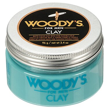 Woodys Premium Matte Finish Clay for Men Firm  Flexible Hold Sculpt Define  Texturize 34 Oz