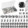 81PCS Viking Hair Beads  Beard Ornaments Set  Premium Hair Jewelry and Dreadlock Accessories Loc Jewelry for Women Braid Accessories Beard Beads for Men Braids Locs Viking Jewelry Enthusiasts