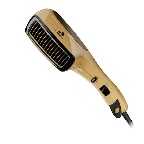 Andis82125 1875Watt Tourmaline Ceramic Ionic Styling Hair Dryer Styling Hair Dryer with Ionic FrizzFree Technology No Heat Damage Lightweight Hairdryer for Normal  Curly Hair  Gold
