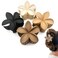 Nonslip Matte Flower Hair Claw Clips  Aesthetic Plumeria Accessories for Women with Thick or Thin Hair