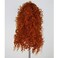 AngelaicosWomens Fluffy Wavy Party Halloween Costume Merida Wig Long Brown