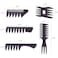 Styling Hair Comb Set Salon Barber Hairstylist Comb 5 Pack Professional Hair Brush Retro Hairdressing Hair Care Style Accessory Doublesided for Men Boy Gentleman