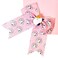 LUV HER Cute Squishmallows Hair Bows For Girls  One Large Squishmallows Printed Hair Bow with a Charm Featuring your Favorite Character  Alligator Clip  Birthday Gift for Girls Ages 3