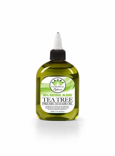 Ethereal Nature99 Natural Hair Oil Blend Tea Tree 710 oz