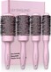 LILY ENGLANDRound Blow Dry Brush Set for Women  Perfect for Voluminous Blowouts  Ceramic Ionic Technology  Luxury Gift for Her Pink