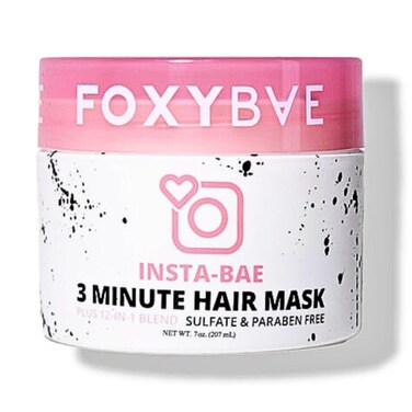 FoxyBaeHair Mask for Dry Damaged Hair  Growth  InstaBae Deep Conditioner  Hydrating Hair Mask With Biotin  7 Oz
