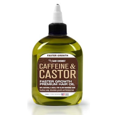 Hair ChemistOil 71 oz  Caffeine and Castor Faster Growth Hair Oil for Unisex Adult