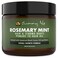 Sunny Isle Rosemary Mint Hair  Strong Roots PomadeToHair Oil 5oz  Double Growth Formula  Infused with Biotin  Jamaican Black Castor Oil  Sealant for Dry Hair  Split Ends