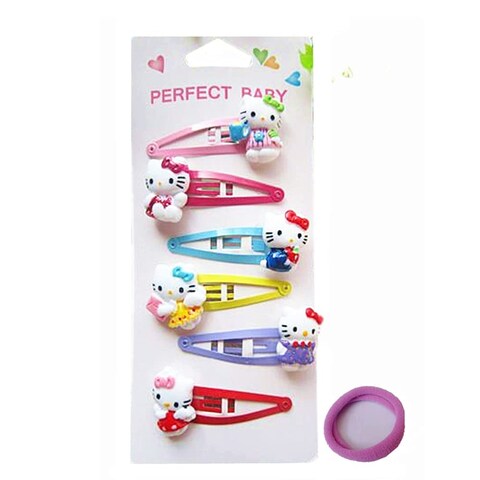 Kerrs ChoiceKitty Cat Hair Accessories for Girls  Kitty Clips Headband Hairpins  Kitty Cat Gifts