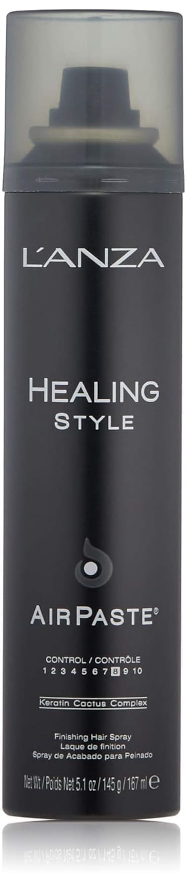LANZA Healing Style Air Paste with Strong Hold Effect Nourishes and Refreshes the Hair While Styling With Keratin Cactus Complex for a Shiny WeightFree Look 51 Fl Oz