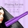 2in1 Hair Straightener  Curler 85 ExtraLarge Ceramic Iron with 20M Anions Purple