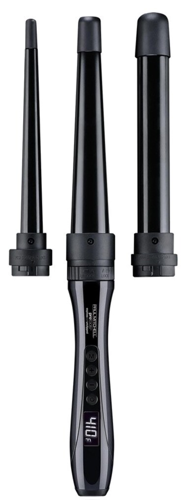 Paul Mitchell Pro Tools Express Ion Unclipped 3in1 Ceramic Interchangeable Curling Wand 3 Barrels for Multiple Hairstyles