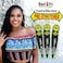 RastafriPreStretched Silky Braiding Hair 5 Single Packs 1B