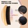 Wave Brush for Men  Beech Wood  Black Boar Bristle Brush for Cultivating Beards Hair Waves and Wolfing