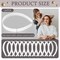 50PCS Amersumer 12 Girls Plain No Teeth DIY Plastic Headbands Headwear Hair Accessories Black WHITE