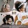 50PCS Amersumer 12 Girls Plain No Teeth DIY Plastic Headbands Headwear Hair Accessories Black WHITE