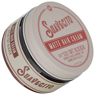 Suavecito Pomade Matte Hair Cream With DHT Blocker For Hair Regrowth  Low Shine Light Hold For Styling Thinning Hair To Look Thick  Full With Volume