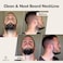 AberliteFlexShaper 20  Beard Shaper for Men  HandsFree  Flexible Neckline Guide  Beard Trimmer Tool  Lineup Stencil Kit  White