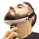 AberliteFlexShaper 20  Beard Shaper for Men  HandsFree  Flexible Neckline Guide  Beard Trimmer Tool  Lineup Stencil Kit  White