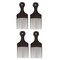 Vakly Hair Pick Comb  Wide Tooth Afro Lifts Pack of 4 Combs  525 Inch  for Hair Styling Lifting Detangling Adding Volume for Long Curly and Thick Hair Wigs and Beards for Men  Women