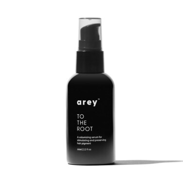 Arey To The Root Serum  Slows Grey Hair Growth and Preserves Pigment While Promoting Healthier Hair and Adding Volume  DermatologistTested Vegan OilFree ScentFree Formula 1 Month Supply